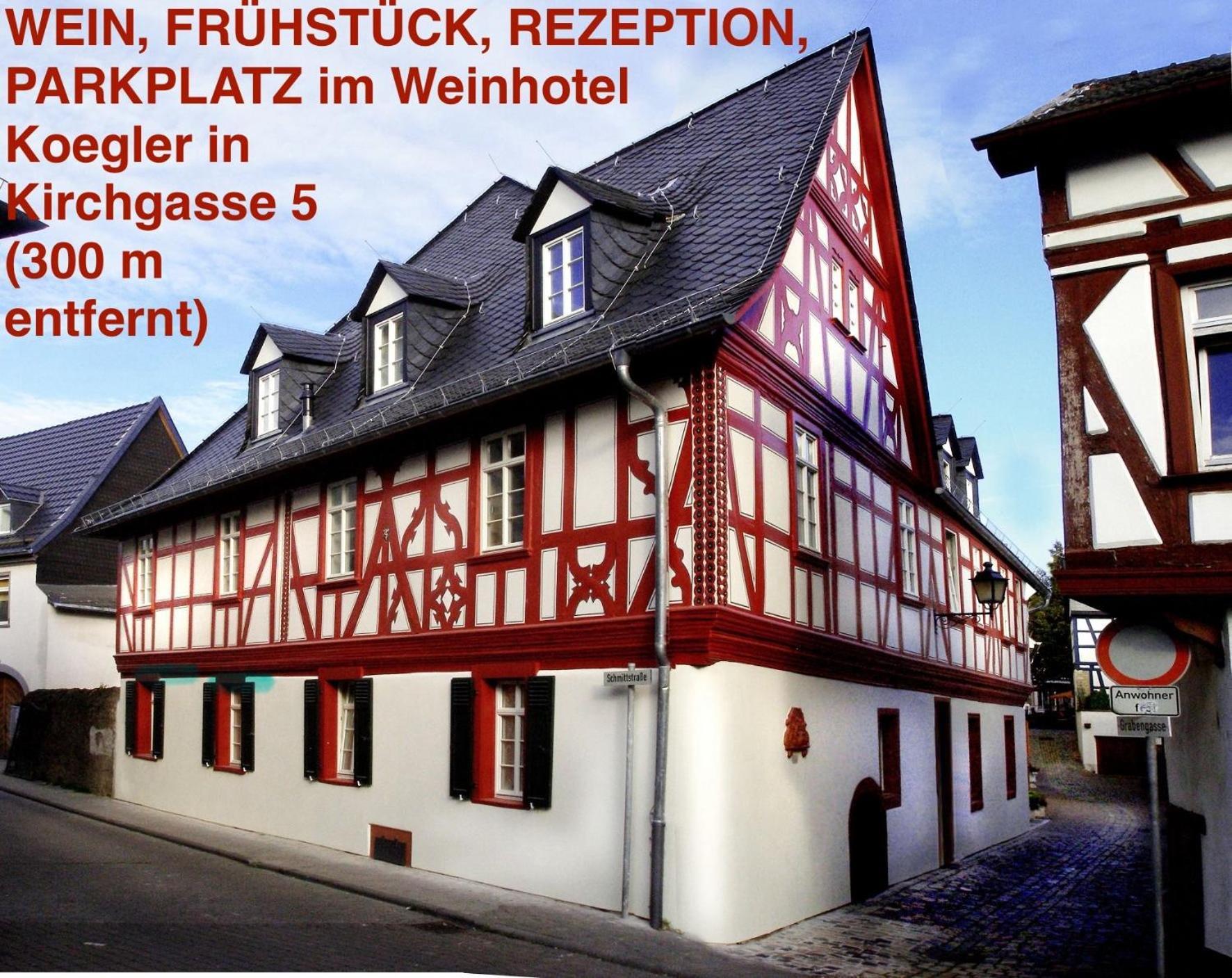 Weinhotel Eltvinum Eltville am Rhein Esterno foto